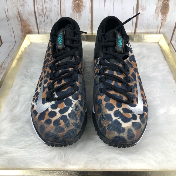 NIKE Women's Air Zoom Zero HC Cheetah Tennis Shoes - Picture 3 of 7